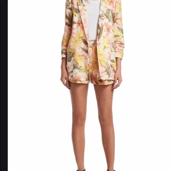 NWT Joie Tropical Linen Jacket - Picture 2 of 6